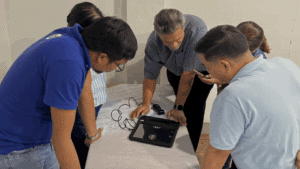 Butterfly handheld ultrasound used for POCUS for Maternal Health in the Rural Philippines at Catanduanes course